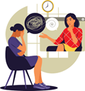 Head Double Icon - Talking Minds – Psychotherapist Site Template