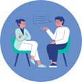 Head Double Icon - Talking Minds – Psychotherapist Site Template